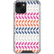 Striped Chevron iPhone 14 Plus Clear Case
