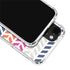 Striped Chevron iPhone 14 Plus Clear Case