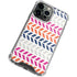 Striped Chevron iPhone 15 Pro Clear Case
