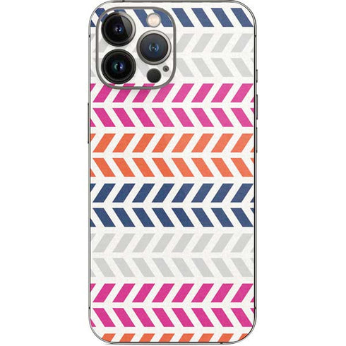 Striped Chevron iPhone 14 Pro Max Skin