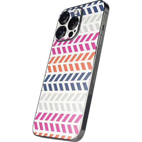 Striped Chevron iPhone 14 Pro Skin