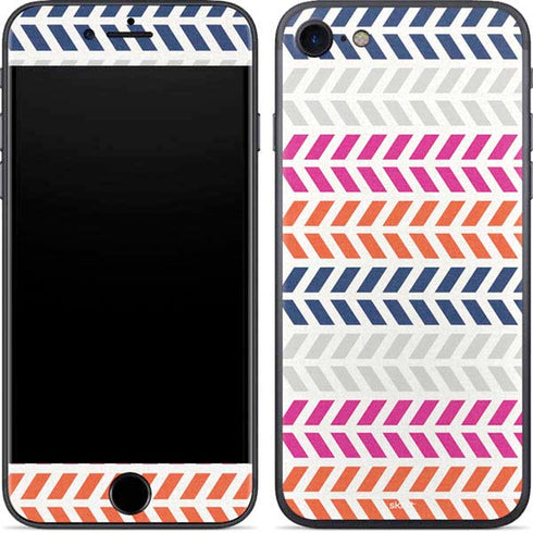 Striped Chevron iPhone 7 Skin
