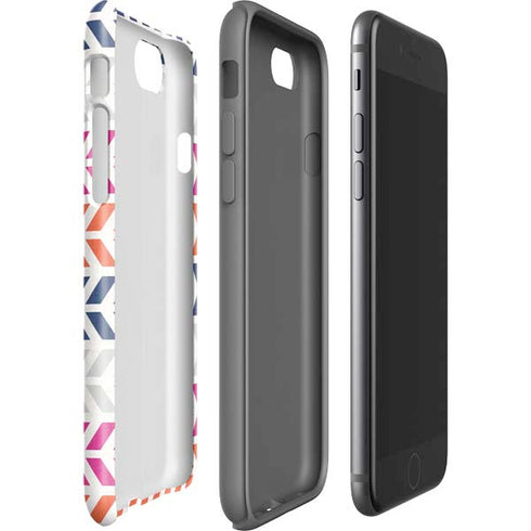 Striped Chevron iPhone SE (2nd & 3rd Gen) Pro Case