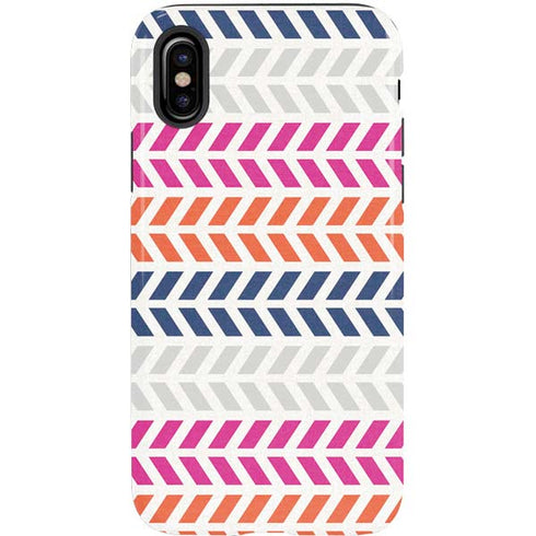 Striped Chevron iPhone XS Pro Case