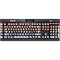 Striped Chevron K95 RGB PLATINUM Mechanical Gaming Keyboard Skin