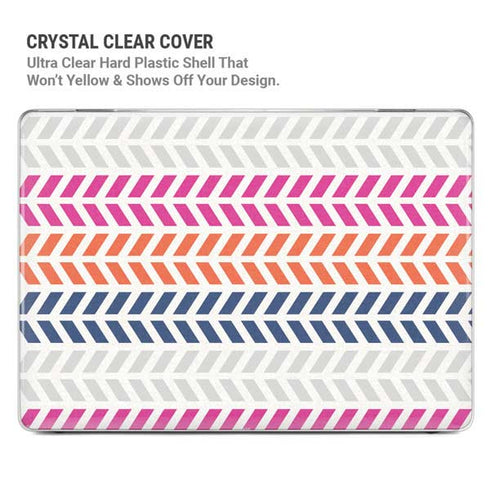 Striped Chevron MacBook Air 13in M1 (2021) Case plus Skin