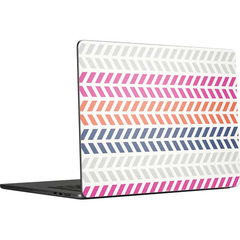 Striped Chevron MacBook Air 15 in (2023) Skin
