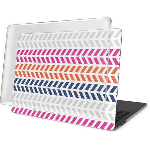 Striped Chevron MacBook Pro 13in (2020) Case plus Skin