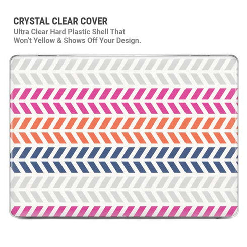 Striped Chevron MacBook Pro 13in (2020) Case plus Skin