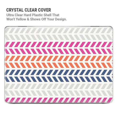 Striped Chevron MacBook Pro 15in (2016-19) Case plus Skin
