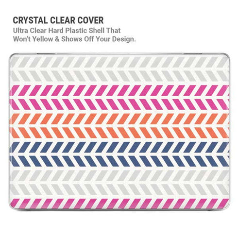 Striped Chevron MacBook Pro 16in (2019-20) Case plus Skin