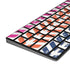 Striped Chevron Magic Keyboard with Numeric Keypad Skin