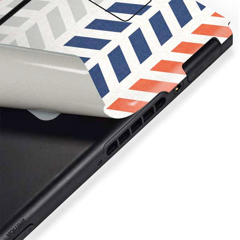 Striped Chevron Nintendo Switch Bundle Skin