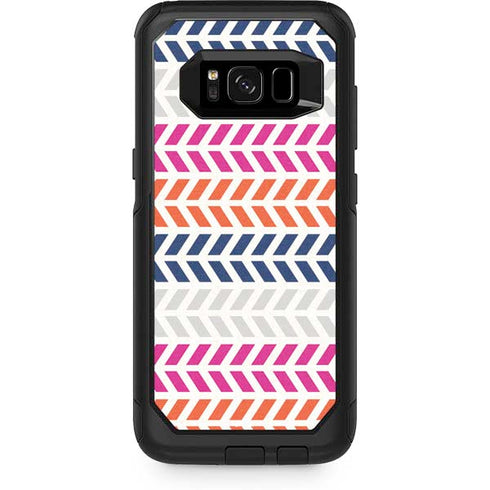 Striped Chevron Otterbox Commuter Galaxy Skin