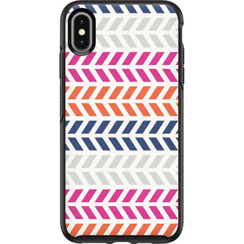 Striped Chevron Otterbox Symmetry iPhone Skin