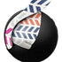 Striped Chevron PULSE 3D Wireless Headset for PS5 Skin