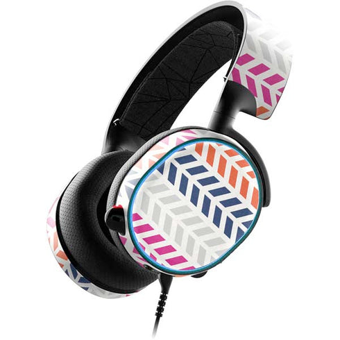 Striped Chevron SteelSeries Arctis 3 Skin
