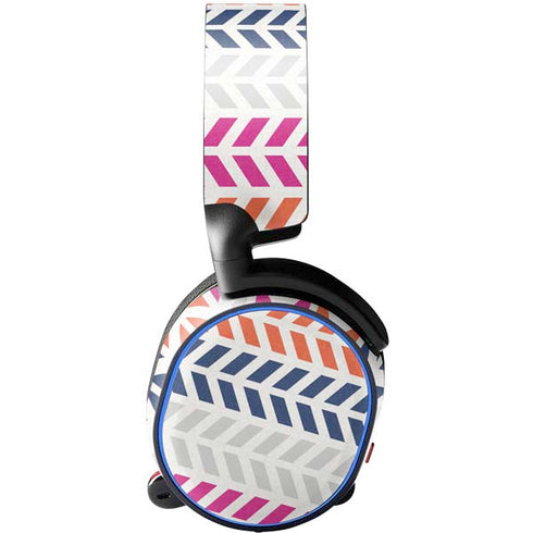 Striped Chevron SteelSeries Arctis 3 Skin