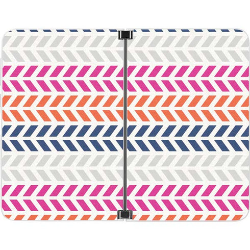 Striped Chevron Surface Duo Skin