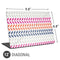 Striped Chevron Universal Laptop 12in (9.8 x 6.8in) Skin