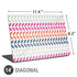 Striped Chevron Universal Laptop 14in (11.4 x 8.2in) Skin