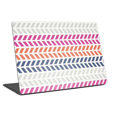 Striped Chevron Universal Laptop 18in (14.6 x 10.6in) Skin