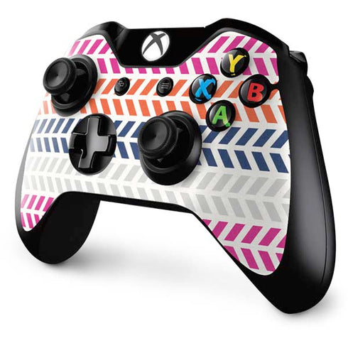 Striped Chevron Xbox One Controller Skin