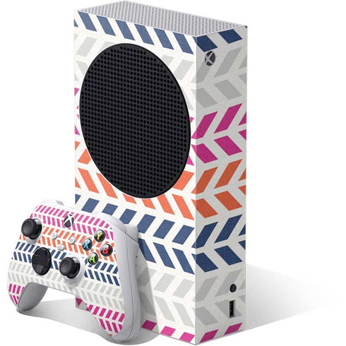 Striped Chevron Xbox Series S Bundle Skin