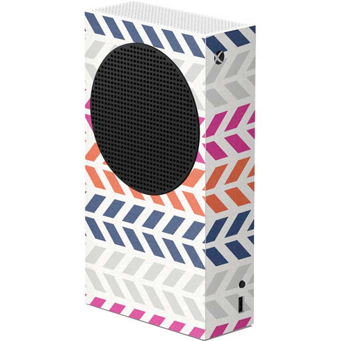 Striped Chevron Xbox Series S Console Skin