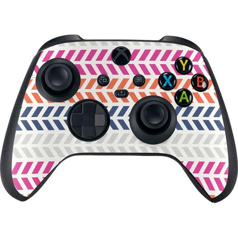 Striped Chevron Xbox Series X Controller Skin