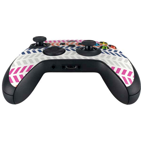 Striped Chevron Xbox Series X Controller Skin