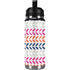 Striped Chevron YETI Rambler 26oz Bottle Skin