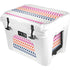 Striped Chevron YETI Tundra 35 Hard Cooler Skin