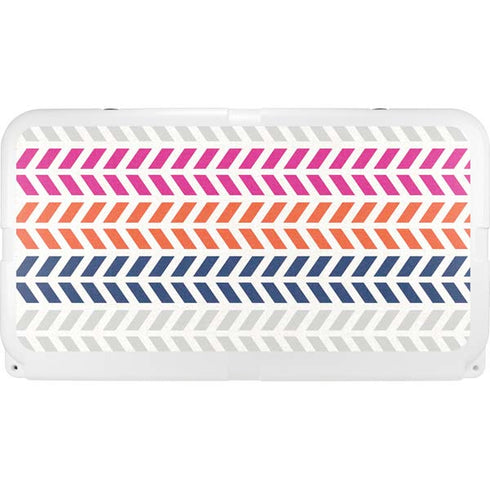 Striped Chevron YETI Tundra 65 Hard Cooler Skin