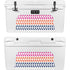 Striped Chevron YETI Tundra 65 Hard Cooler Skin