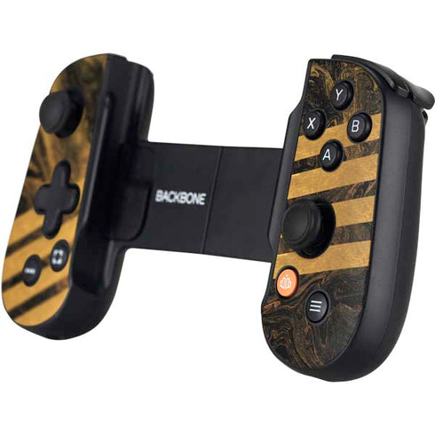 Striped Marble Backbone One for iPhone Game Controller Skin