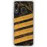 Striped Marble Galaxy A20 Clear Case