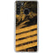 Striped Marble Galaxy A21 Clear Case
