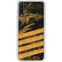 Striped Marble Galaxy A50 Clear Case