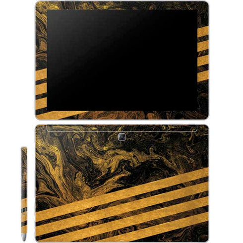 Striped Marble Galaxy Book 12in Skin