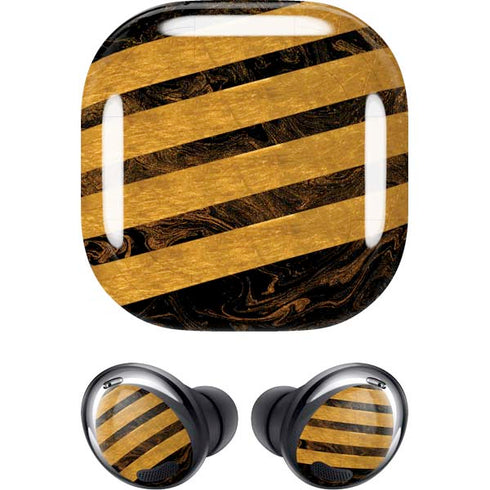 Striped Marble Galaxy Buds Pro Skin