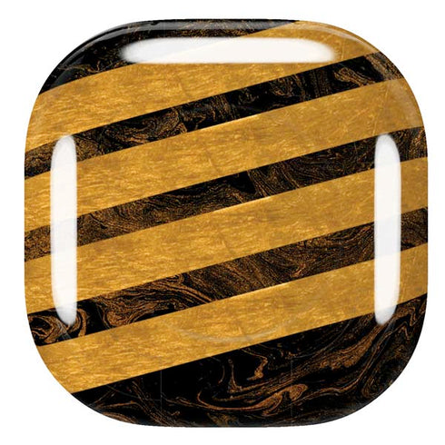 Striped Marble Galaxy Buds Pro Skin