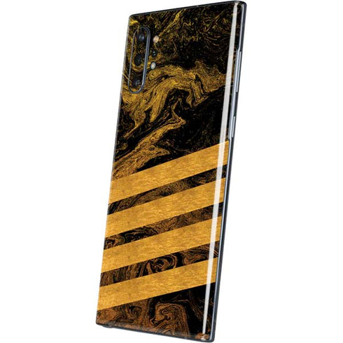 Striped Marble Galaxy Note 10 Plus Skin