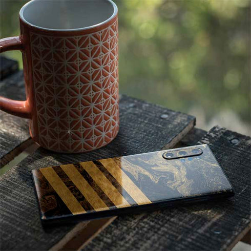Striped Marble Galaxy Note 10 Plus Skin