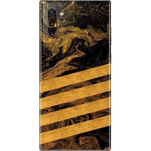 Striped Marble Galaxy Note 10 Plus Skin