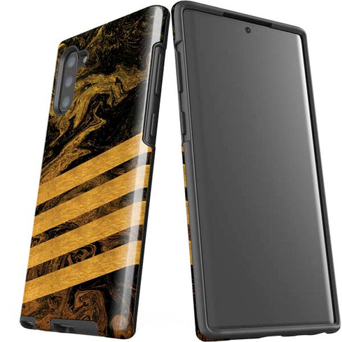 Striped Marble Galaxy Note 10 Pro Case