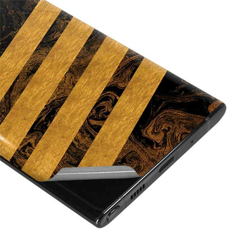 Striped Marble Galaxy Note 10 Skin