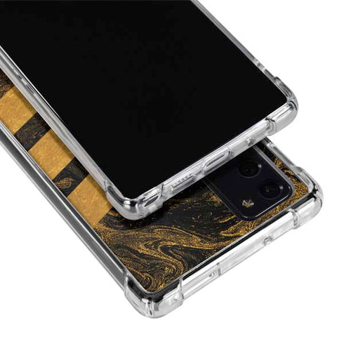 Striped Marble Galaxy Note20 5G Clear Case