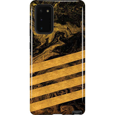 Striped Marble Galaxy Note20 5G Pro Case