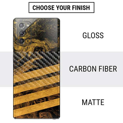 Striped Marble Galaxy Note20 5G Skin